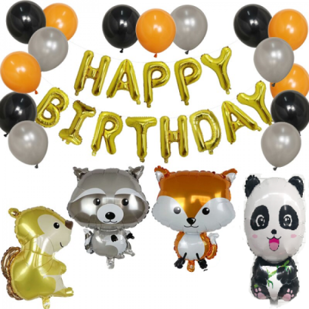 Orman Hayvanları Balon Seti