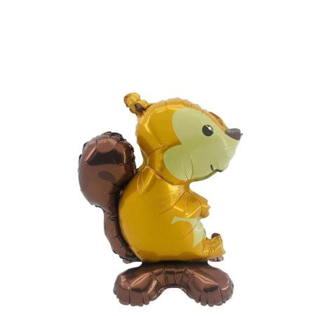 Ayaklı Sincap Folyo Balon 58x42 cm