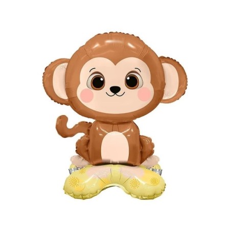 Ayaklı Maymun Folyo Balon 60x44 cm