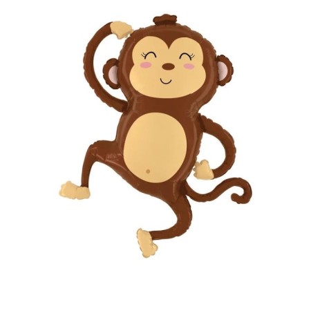 Maymun Folyo Balon 90x85 cm