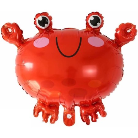 Kırmızı Yengeç Folyo Balon 56x48,5 cm
