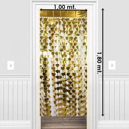 Metalize Kalpli Gold Arka Fon Süs