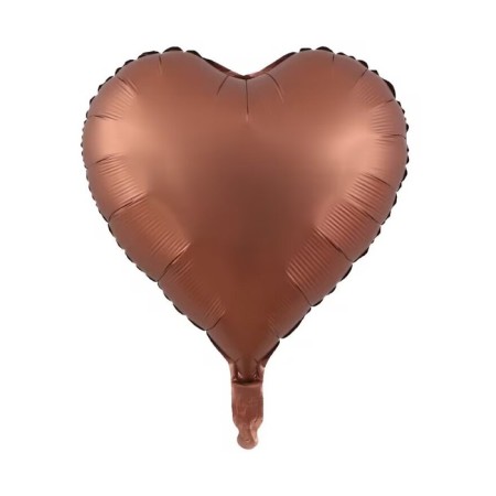 Kalp Karamel 18 inç Folyo Balon 1 Adet