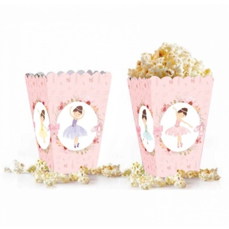 Balerin Temalı Mısır Kutusu 8 Adet