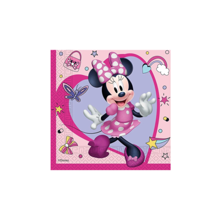 Minnie Mouse Pembe Peçete