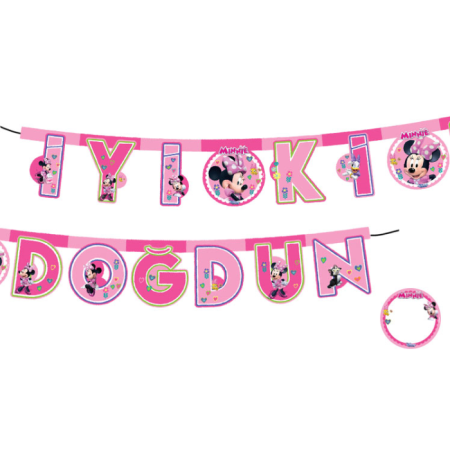 Minnie Mouse  İyi ki Doğdun Banner