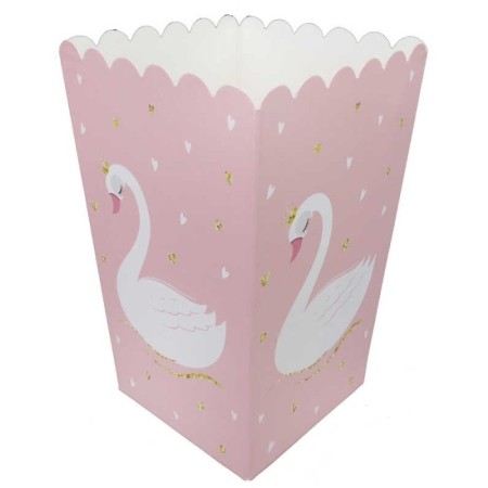 Kuğu Temalı Mısır Kutusu 8 Adet