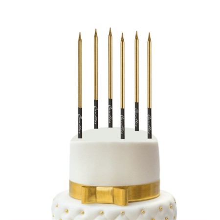 Kalem Model Gold Mum 15 cm 6 lı