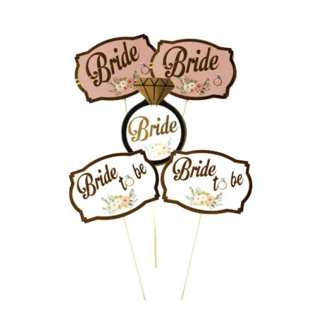 Bride To Be Varaklı Bekarlığa Veda Konuşma Balonu 5 li