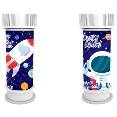 Uzay Temalı Köpük Baloncuk 1 Adet