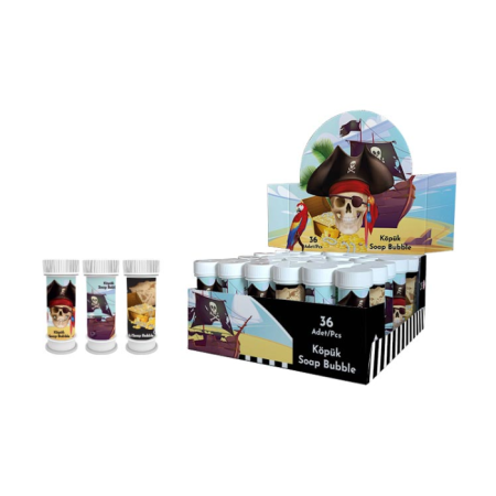 Korsan Temalı Köpük Baloncuk 1 Adet