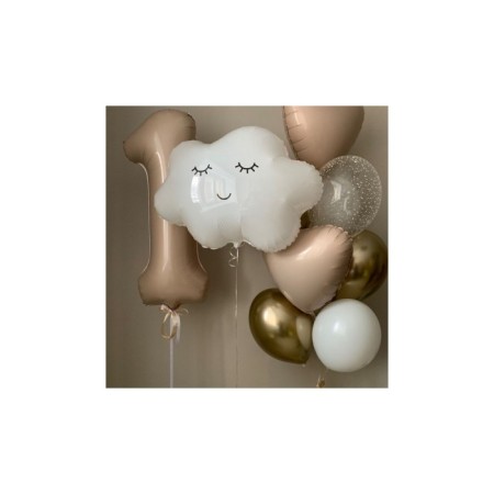 Krem  Yaş Balon Seti