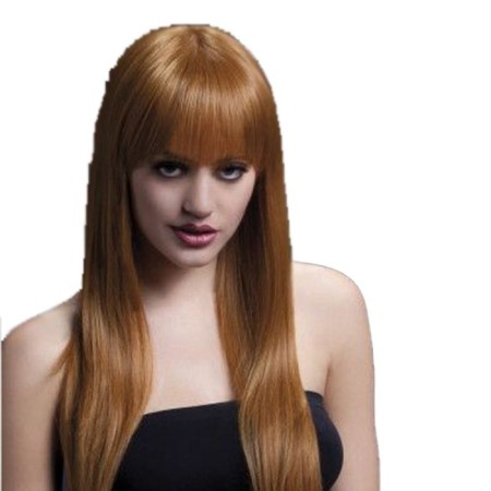 Gold Renk Uzun Parti Peruk 60 cm