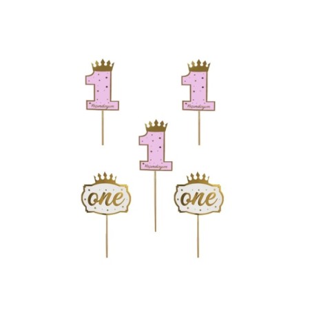 One Varaklı Konuşma Balonu Pembe 5 Adet