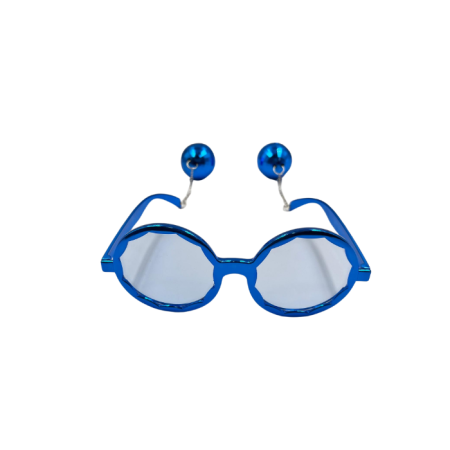 Parti Gözlük Sallanan Disko Toplu Mavi