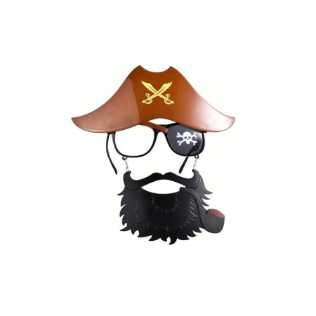 Parti Gözlük Korsan Pipolu Yeni Model 20x17 cm