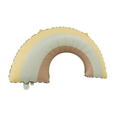 Retro Gökkuşağı Folyo Balon 81x44 cm