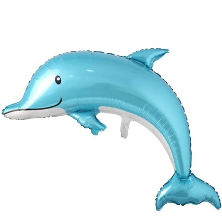 Mavi Yunus Folyo Balon 116x83 cm