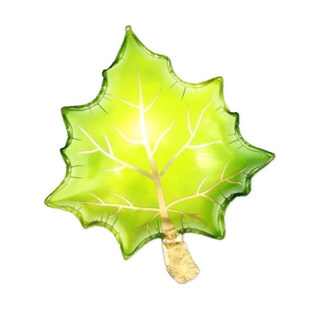 Yeşil Yaprak Folyo Balon 60x51 cm