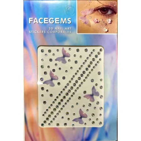 Kendinden Yapışkanlı Yüz Taşları Model 10