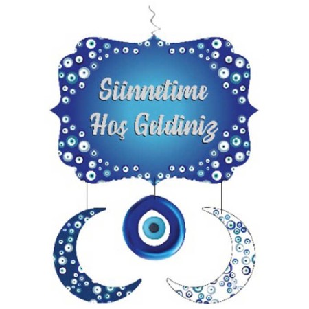 Sünnetime Hoşgeldiniz Tavan Süsü