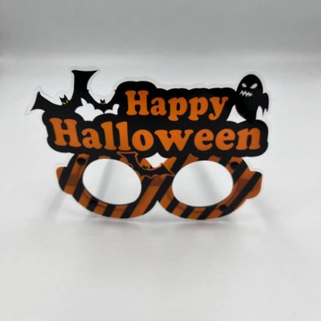 Halloween Pvc Kaplı Yarasa Model Gözlük