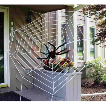 Halloween Örümcek Ağı 1x1 Metre Beyaz