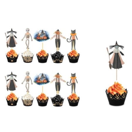 Halloween Kürdan 10 Adet