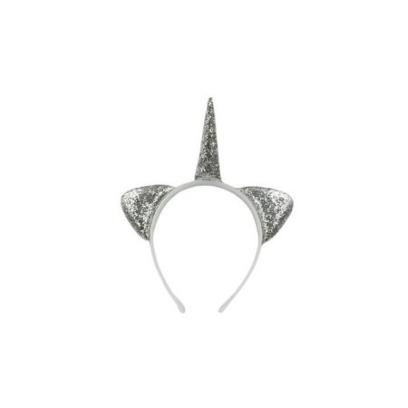 Unicorn Simli Gümüş Taç