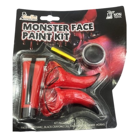 Halloween Cadılar Bayramı Makyaj Seti 4 Parça