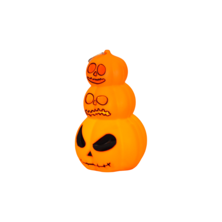Halloween Bal Kabağı Şeklinde Led Lamba 12 cm