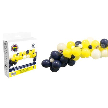 Fenerbahçe Asorti Balon Dekorasyon Seti 70 li