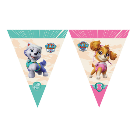 Paw Patrol Skye Üçgen Bayrak Set 2,90
