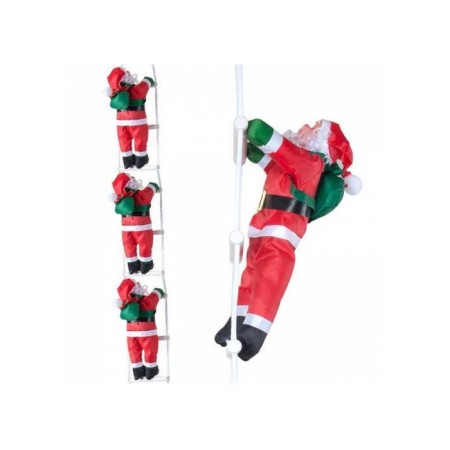 Yılbaşı Merdiven Çıkan Noel Baba 105 cm 3 lü