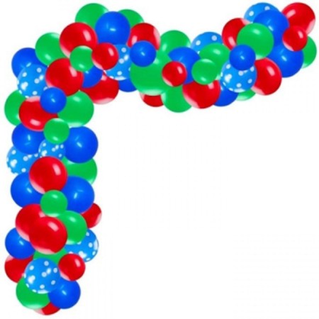 Maskeliler Temalı Balon Zincir Seti