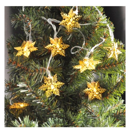 Yılbaşı Pilli Led Gün Işığı Kar Tanesi Modeli 3 Metre