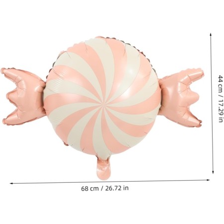 Retro Şeker Folyo Balon 68x44 cm