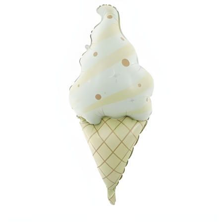 Retro Dondurma Temalı Folyo Balon 88x42 cm