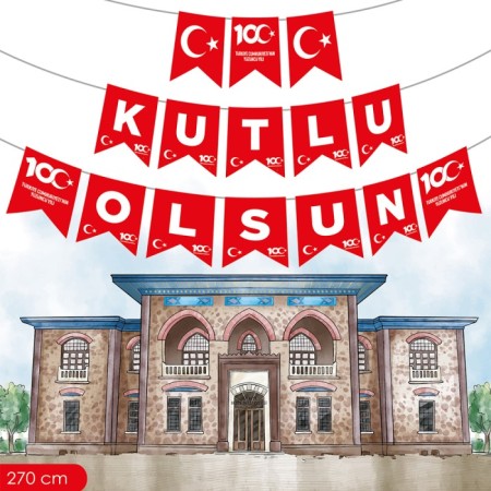 100.Yıl Kutlu Olsun Banner