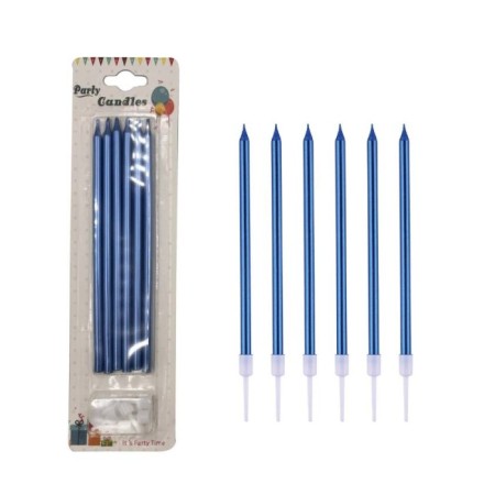 Mavi Mum 6 lı 20 cm