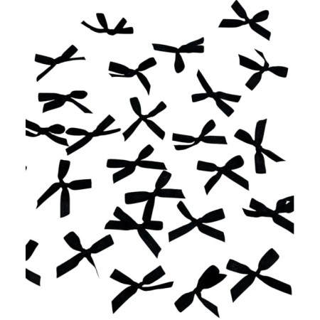 Siyah Fiyonk Balon Süsü 20 Adet