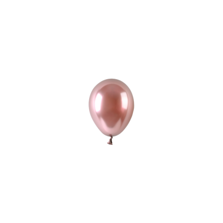 6 inç Krom Rose Gold Lateks Balon