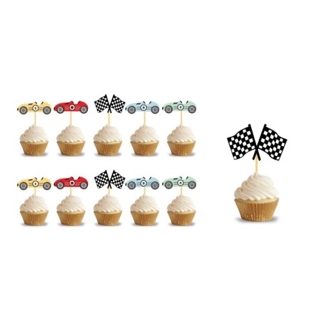 Yarış Arabaları Kürdan 10 lu