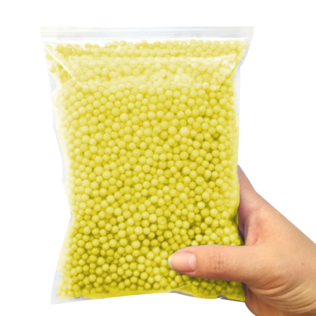 Sarı Strafor Boncuk 30 Gram