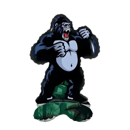 Ayaklı Goril Folyo Balon 40x60 cm