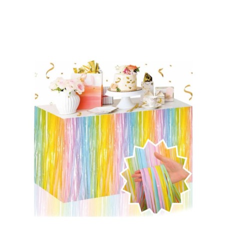 Renk Geçişli Masa Püskülü 240x 75 cm