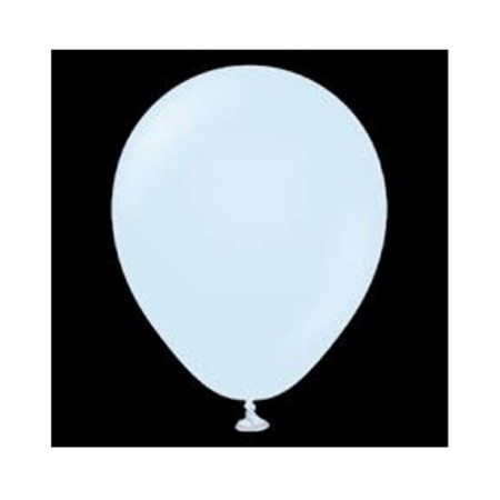 10 lu Bebe Mavi Makaron ( Baby Blue) Balon