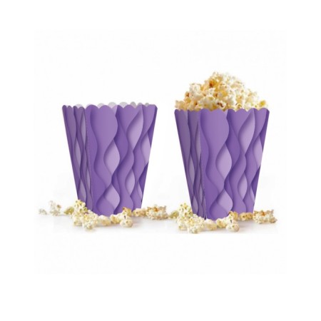 Dalgalı Mor Mısır Kutusu 8 Adet