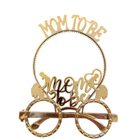 Mika Mom To Be Taç Gözlük Set Gold