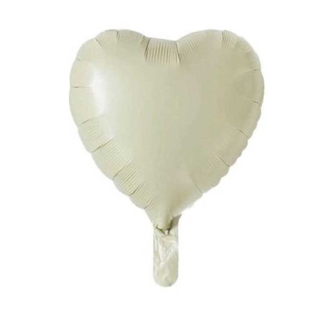 5 İnç Mini Kalp Folyo Balon Deniz Kumu  5 Adet